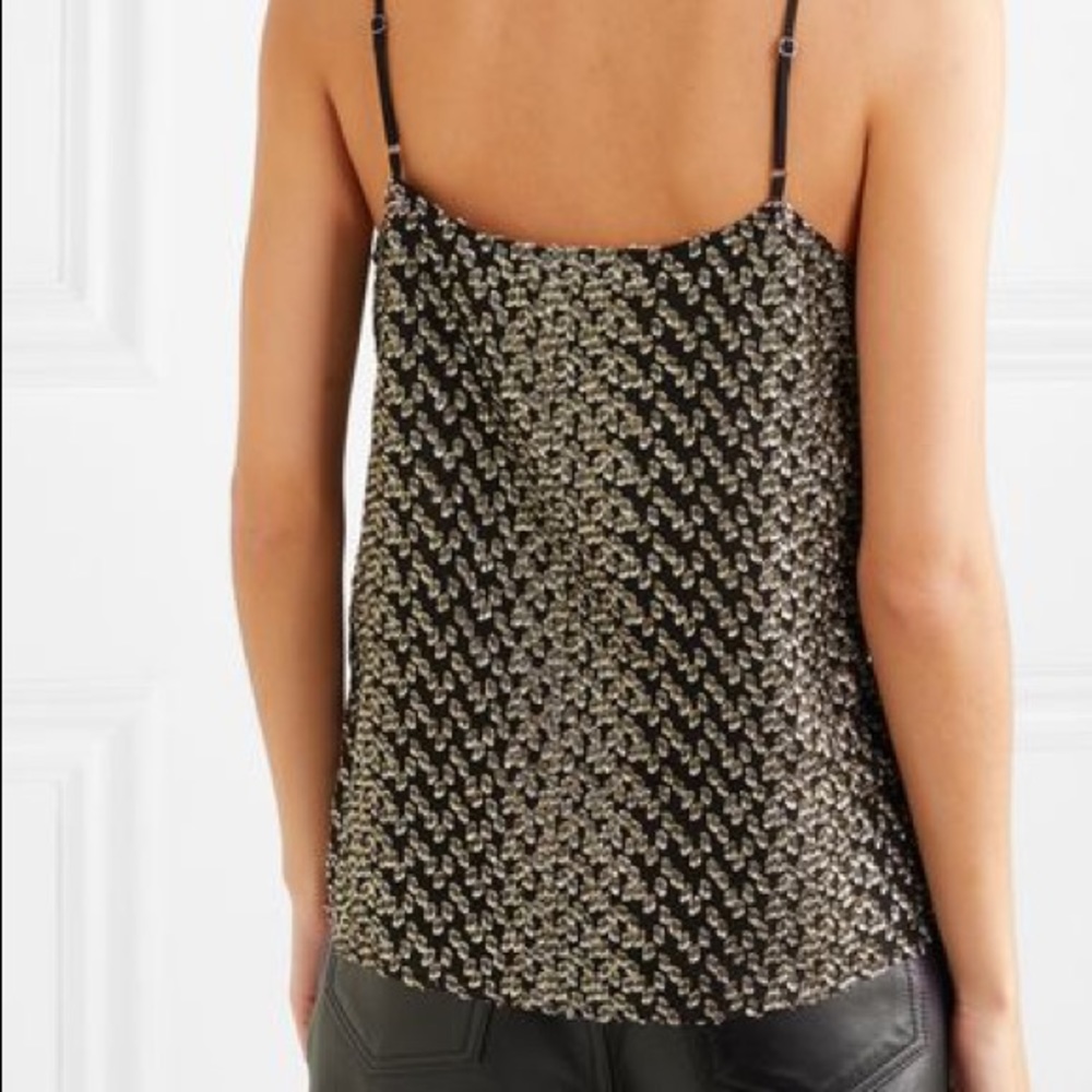 Equipment - Layla Cami - Silk/Lurex - Sz XL - Picture 2 of 10